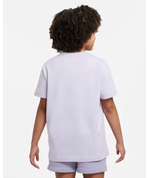 NIKE(ナイキ)の「《NIKEアパレル》ナイキ G NSW TEE FUTURA SS BOY(Tシャツ/カットソー・キッズ・ホワイト×ブラック/パープル・130/160/150/140)」の9枚目の写真