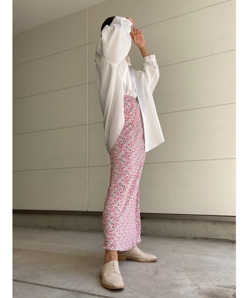 AMAIL(アマイル)の「Egg tart shirt(シャツ/ブラウス・レディース・ホワイト/ネイビー/イエロー・FREE)」の8枚目の写真