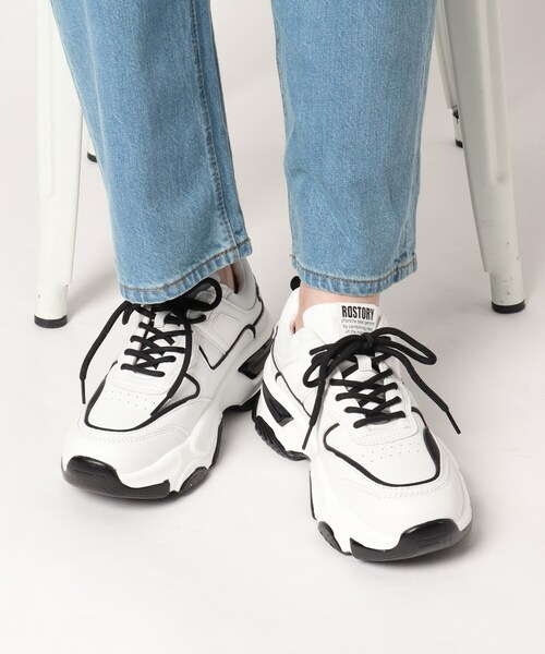 cs T&P（シーエスティーアンドピー）の「厚底スニーカー（スニーカー・レディース・ブラック/ベージュ・LL/S/M/L）」の13枚目の写真