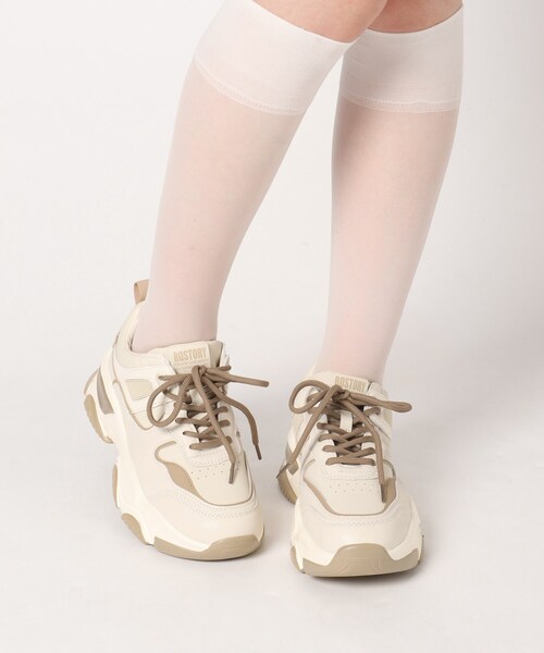 cs T&P（シーエスティーアンドピー）の「厚底スニーカー（スニーカー・レディース・ブラック/ベージュ・LL/S/M/L）」の16枚目の写真