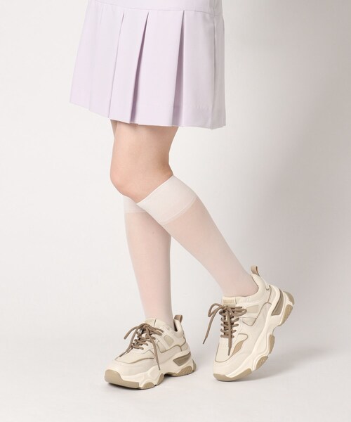 cs T&P（シーエスティーアンドピー）の「厚底スニーカー（スニーカー・レディース・ブラック/ベージュ・LL/S/M/L）」の17枚目の写真