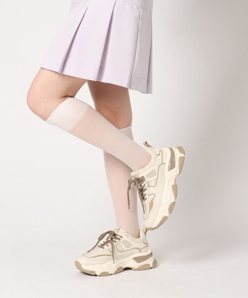 cs T&P（シーエスティーアンドピー）の「厚底スニーカー（スニーカー・レディース・ブラック/ベージュ・LL/S/M/L）」の18枚目の写真
