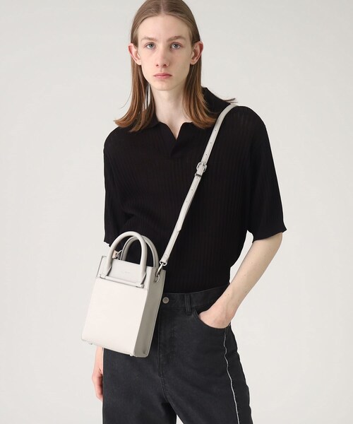 tk.TAKEO KIKUCHI（ティーケータケオキクチ）の「◆コンビ2WAYミニショルダーバッグ（ショルダーバッグ・メンズ・グレー/ブラック・00）」の15枚目の写真