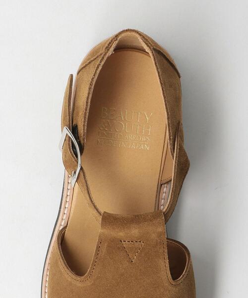 BEAUTY&YOUTH UNITED ARROWS（ビューティーアンドユースユナイテッドアローズ）の「フレンチ ストラップ シューズ（サンダル・メンズ・ブラウン・8/9/7/10）」の10枚目の写真