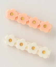 petit main | お花ヘアクリップ2P(その他ヘアアクセサリー)