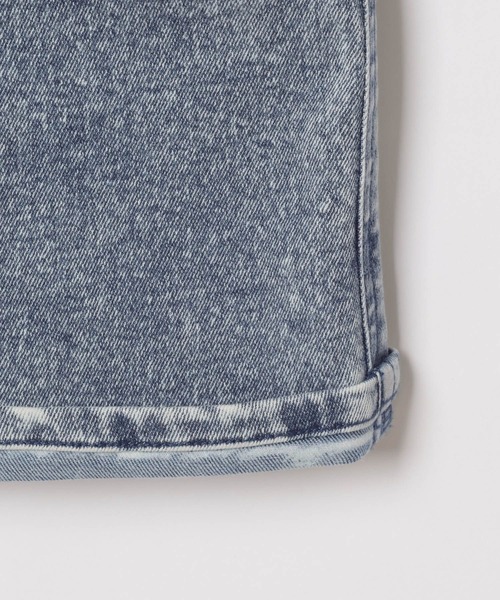 BAYFLOW（ベイフロー）の「[ストレッチ入りの軽量デニム]デニムサロペット（KIDS）（サロペット/オーバーオール・キッズ・スカイブルー・130cm/110cm/140cm/120cm）」の7枚目の写真