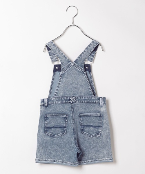 BAYFLOW（ベイフロー）の「[ストレッチ入りの軽量デニム]デニムサロペット（KIDS）（サロペット/オーバーオール・キッズ・スカイブルー・130cm/110cm/140cm/120cm）」の5枚目の写真