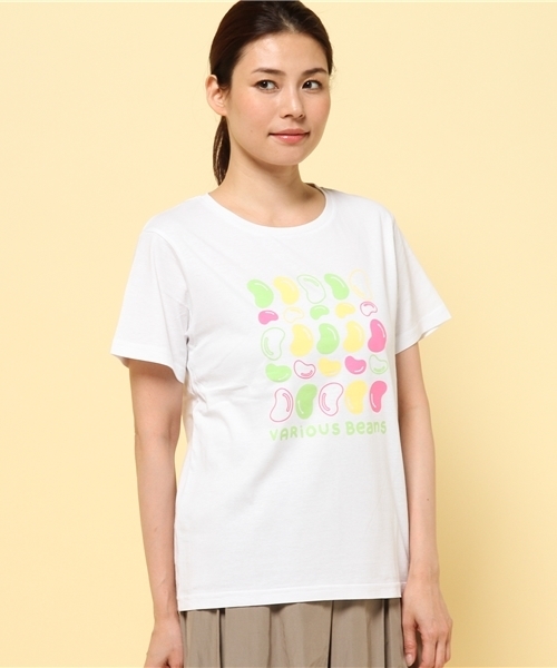 GIORDANO（ジョルダーノ）の「[GIORDANO]グラフィックプリントＴシャツ（Tシャツ/カットソー・レディース・その他1/その他2/その他3/その他4/その他5/その他6/その他7/その他8/その他9/その他10・FREE）」の6枚目の写真