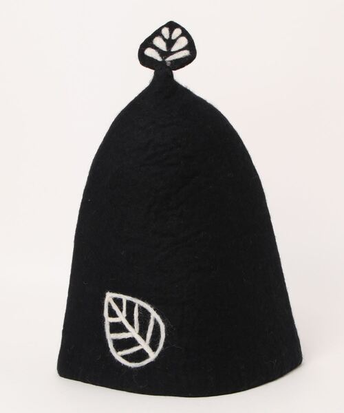 チャイハネ（チャイハネ）の「【チャイハネ】サウナトンタローフェルトハット（ハット・レディース・グリーン/ホワイト/ブラック/ブルー・FREE）」の3枚目の写真