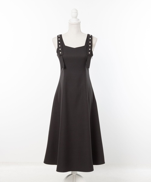 DearMyLoveMillor（ディアマイラブミラー）の「パールショルダージャンスカ（ワンピース・レディース・ベビーピンク/ブラック・MEDIUM/X-LARGE/XX-LARGE/LARGE）」の16枚目の写真