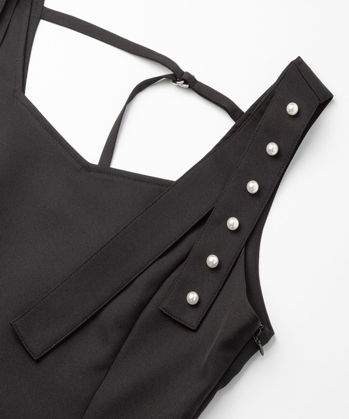 DearMyLoveMillor（ディアマイラブミラー）の「パールショルダージャンスカ（ワンピース・レディース・ベビーピンク/ブラック・MEDIUM/X-LARGE/XX-LARGE/LARGE）」の21枚目の写真