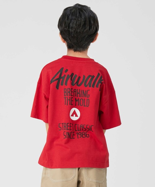 AIRWALK(エアウォーク)の「【AIRWALK】プリントTシャツ(Tシャツ/カットソー・キッズ・ホワイト/パープル/ブラック/レッド・140/150/120/130/160)」の4枚目の写真