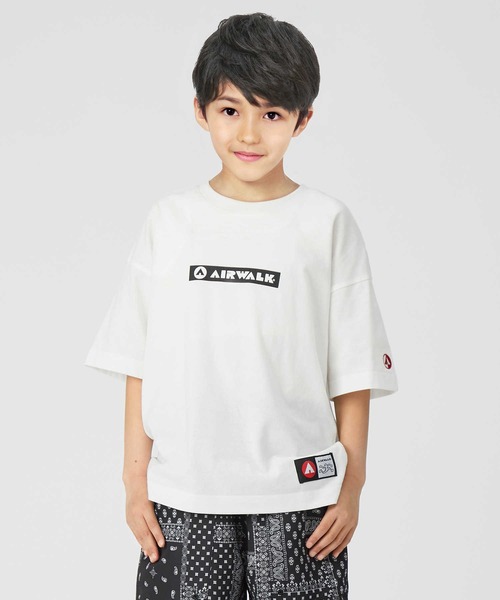 AIRWALK(エアウォーク)の「【AIRWALK】プリントTシャツ(Tシャツ/カットソー・キッズ・ホワイト/パープル/ブラック/レッド・140/150/120/130/160)」の6枚目の写真