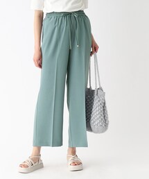 OPAQUE.CLIP | 《トールサイズ有》セットアップ対応 イージーワイドパンツ【洗濯機洗い可/イージーケア/ストレッチ/抗ピリング】(その他パンツ)