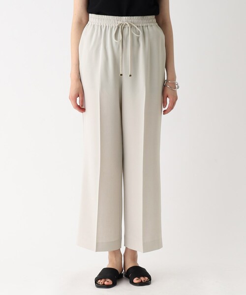 OPAQUE.CLIP（オペークドットクリップ）の「◆着丈が選べる！イージーワイドパンツ/セットアップ対応【洗濯機洗い可/イージーケア/ストレッチ/抗ピリング】（その他パンツ・レディース・ボルドー/ライトグレー/ブラック/ライトブルー・42/40/38/36/03/02）」の19枚目の写真