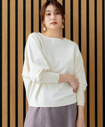 【洗える・6色展開】Elenaドルマンニット プルオーバー