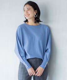 【洗える・6色展開】Elenaドルマンニット プルオーバー