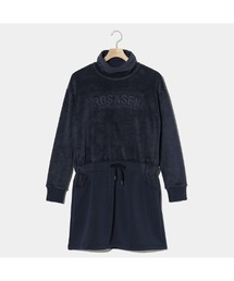 【Rosasen/GOLF】ストレッチ裏ボアワンピース