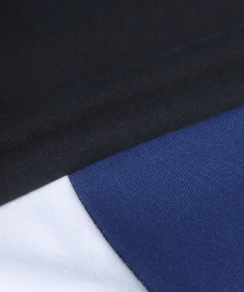 ANPAS（アンパス）の「Punch the dough Color Switching Design Oversized Sweatshirt/ポンチ 3色切り替え オーバーサイズ トレーナー スウェット（スウェット・メンズ・ブラック系その他/ブラック系その他2/ホワイト系その他2/ホワイト系その他・M/L）」の9枚目の写真