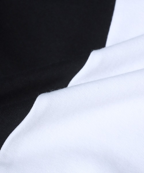 ANPAS（アンパス）の「Punch the dough Color Switching Design Oversized Sweatshirt/ポンチ 3色切り替え オーバーサイズ トレーナー スウェット（スウェット・メンズ・ブラック系その他/ブラック系その他2/ホワイト系その他2/ホワイト系その他・M/L）」の10枚目の写真