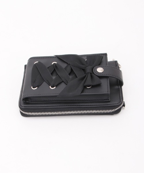 axes femme POETIQUE(アクシーズファムポエティック)の「スマホショルダーポシェット(スマホグッズ・レディース・キナリ/ピンク/ブラック・FREE)」の21枚目の写真