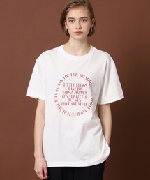 ◆サークルロゴプリントTシャツ