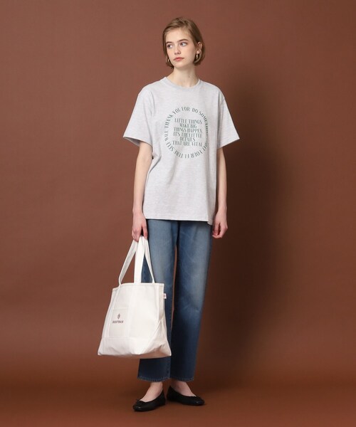 【Paragraph】★25SS・兼用★ウォッシュドサークルロゴTシャツ セール】【WEB限定】バックサークルロゴTシャツ（Tシャツ