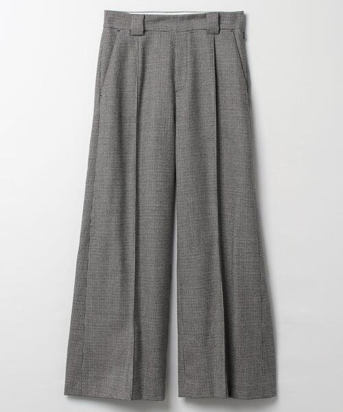 LANVIN en Bleu（ランバンオンブルー）の「ローウエストワイドパンツ（その他パンツ・レディース・オフホワイト/チャコールグレー/ブラック・36/38）」の21枚目の写真