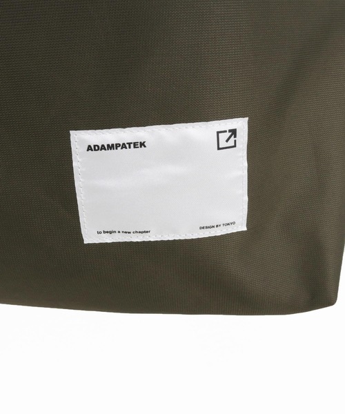 mko11434-water repellent nylon shoulder big bag ショルダービッグバッグ（ショルダーバッグ）｜ADAM PATEK（アダムパテック）