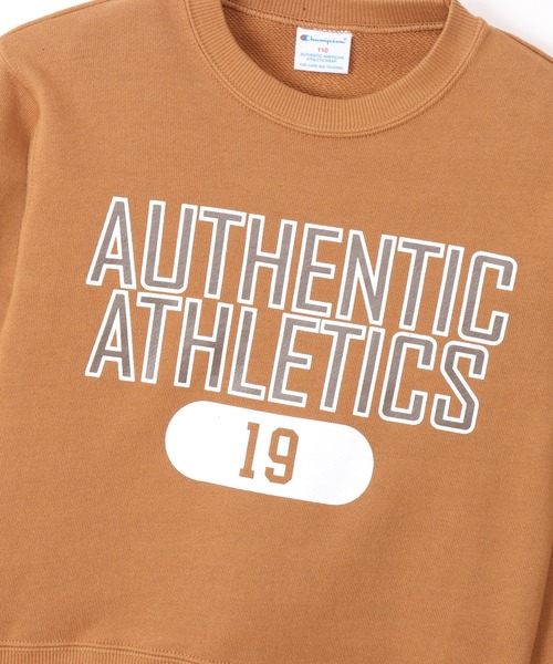 Champion(チャンピオン)の「【Champion/チャンピオン】キッズ クルーネックスウェットシャツ(スウェット・キッズ・ネイビー/オートミール/ダークグリーン/キャメル・140/110/100/120/130)」の22枚目の写真