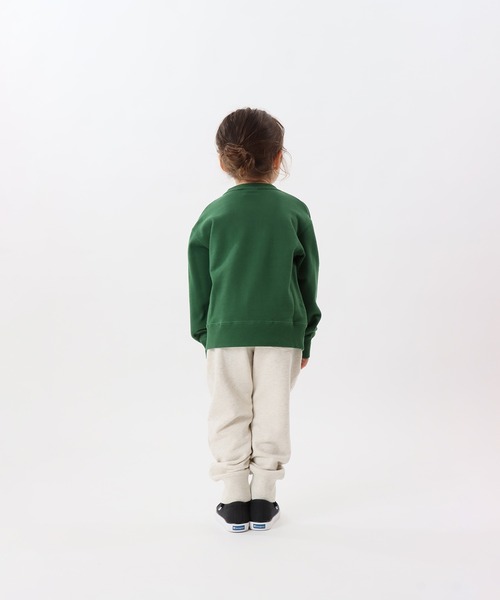 Champion(チャンピオン)の「【Champion/チャンピオン】キッズ クルーネックスウェットシャツ(スウェット・キッズ・ネイビー/オートミール/ダークグリーン/キャメル・140/110/100/120/130)」の11枚目の写真