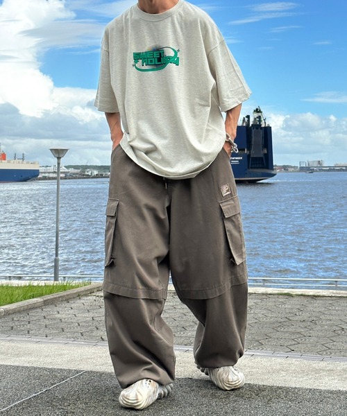 Perushu（ペルーシュ）の「サイドラインカーゴパンツ（カーゴパンツ