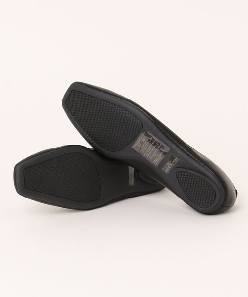 Doux archives（ドゥアルシーヴ）の「スクエアトゥバレエシューズ（バレエシューズ・レディース・グレー/ブラック・LARGE/MEDIUM）」の4枚目の写真