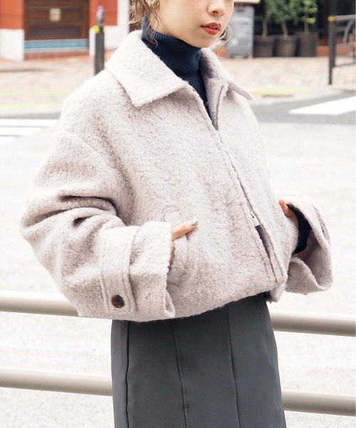 美品 ベトゥープ BETOUPE ショート丈ブルゾン レディース P 美品 ベトゥープ ショート丈ブルゾン レディース SIZE P (XS