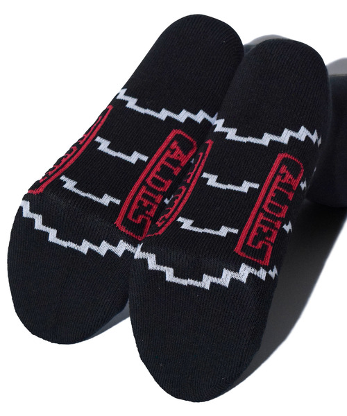 ALDIES（アールディーズ）の「Welcome Hi Socks / ウェルカムハイソックス（ソックス/靴下・メンズ・ホワイト/ブラック/パープル・MENS/WOMENS）」の15枚目の写真