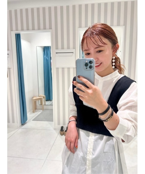 Right-on（ライトオン）の「【HONEYSUCKLE ROSE】無地ニットビスチェセット（アンサンブル・レディース・ベージュ/ブラック・M-L）」の13枚目の写真