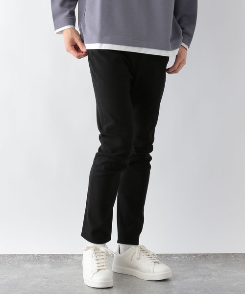 GLOBAL WORK（グローバルワーク）の「モーションテックスキニー＋WARM/704809（その他パンツ・メンズ・その他/ブラック/ネイビー/グレー系その他4/ライトベージュ・MEDIUM/LARGE/SMALL/X-SMALL/X-LARGE）」の8枚目の写真