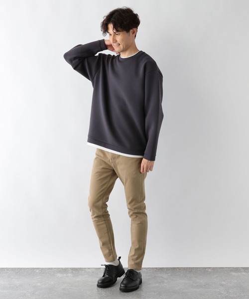 GLOBAL WORK（グローバルワーク）の「モーションテックスキニー＋WARM/704809（その他パンツ・メンズ・その他/ブラック/ネイビー/グレー系その他4/ライトベージュ・MEDIUM/LARGE/SMALL/X-SMALL/X-LARGE）」の21枚目の写真