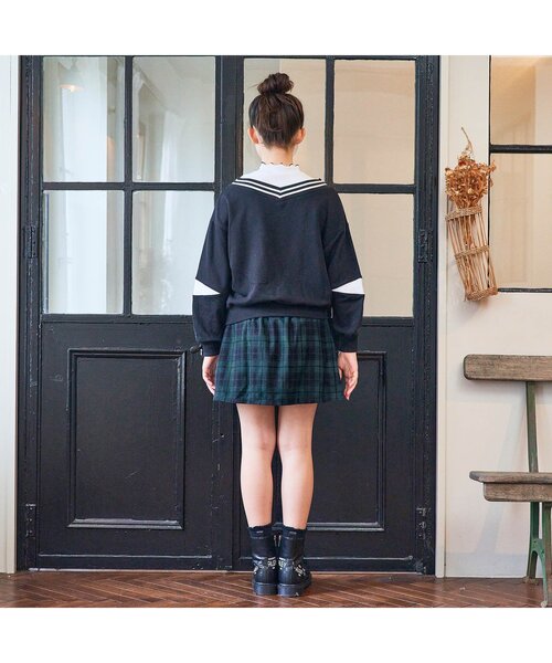 algy（アルジー）の「レースアップスカパン（スカート）」 - WEAR