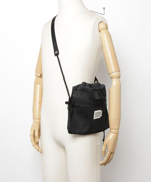 FREDRIK PACKERS（フレドリックパッカーズ）の「FREDRIK PACKERS / フレドリックパッカーズ / BELL SACK-S（ショルダーバッグ・レディース・ベージュ/ブラック・ONESIZE）」の6枚目の写真