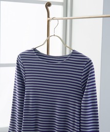 LAVIENNE(ラヴィエンヌ)の【クルーネック】綿100%吸湿発熱あったかインナー(インナーウェア/肌着)