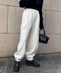 fredy emue | ウールライクイージーカーゴパンツ(カーゴパンツ)