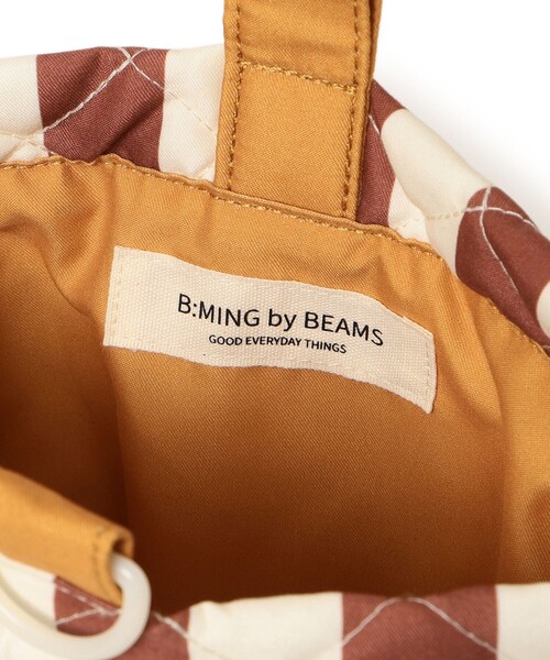 B:MING by BEAMS(ビーミングバイビームス)の「B:MING by BEAMS / シューズケース(トートバッグ・キッズ・ブラウン/オレンジ/グリーン・ONE SIZE)」の4枚目の写真