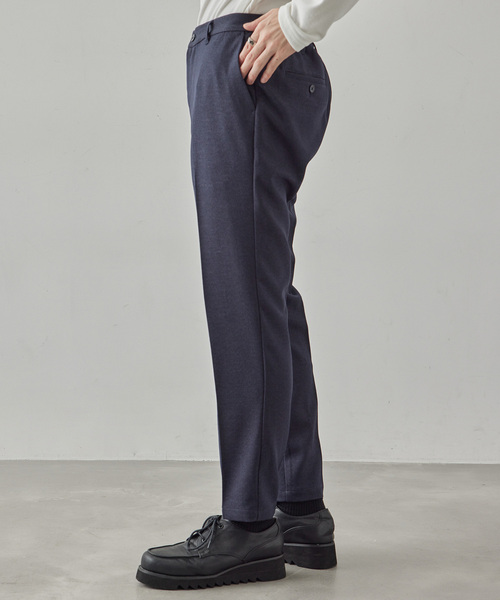  j.n.r.d（ジェー・エヌ・アール・ディー）の「【セットアップ対応】j.n.r.d/ヘリンボーンストレッチイージートラウザーパンツ（スラックス・メンズ・ネイビー/チャコールグレー/ブラック・M/LL/L）」の21枚目の写真