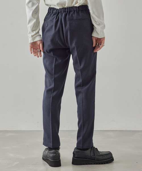 j.n.r.d（ジェー・エヌ・アール・ディー）の「【セットアップ対応】j.n.r.d/ヘリンボーンストレッチイージートラウザーパンツ（スラックス・メンズ・ネイビー/チャコールグレー/ブラック・M/LL/L）」の22枚目の写真