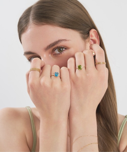 K18 チェーン リング 指輪 K18 チェーンリング（リング）｜Jewel closet by L&Co