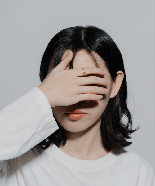 Jewel closet by L&Co.（ジュエルクローゼットバイエルアンドコー）の「K18 チェーンリング（リング・レディース・ゴールド・13号/11号/9号/15号）」の11枚目の写真