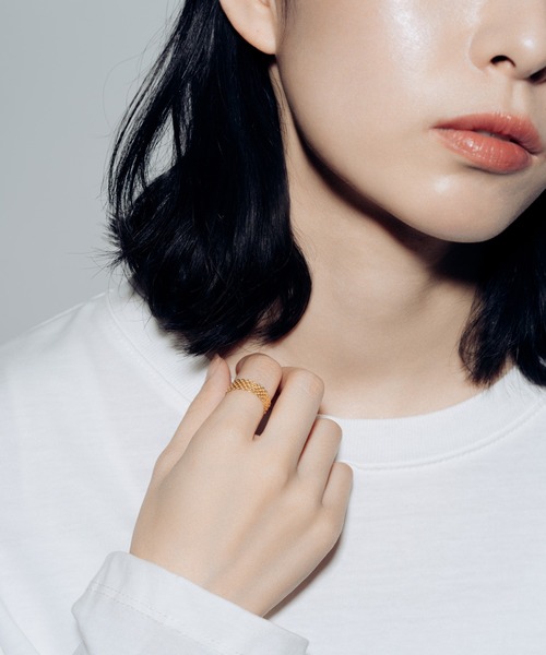 L&CO エルアンドコー K18 チェーンリング L&Co.(エルアンドコー)】 リング｜K18 チェーン リング （26-4565