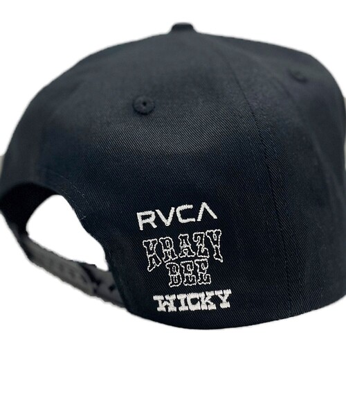 KRAZY BEE 山本KID ルーカ　RVCA コラボキャップ FREAK'S STORE（フリークスストア）の「限定展開 RVCA/ルーカ