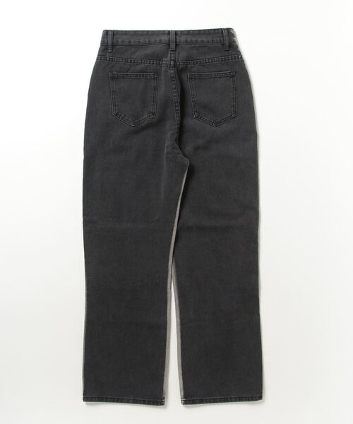 ROOPTOKYO（ループトウキョウ）の「ヴィンテージ風サイドラインストレートデニムパンツ（デニムパンツ・メンズ・ブラック・XL/L/M/S）」の13枚目の写真